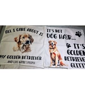 Golden Retriever Dog Pillow Covers